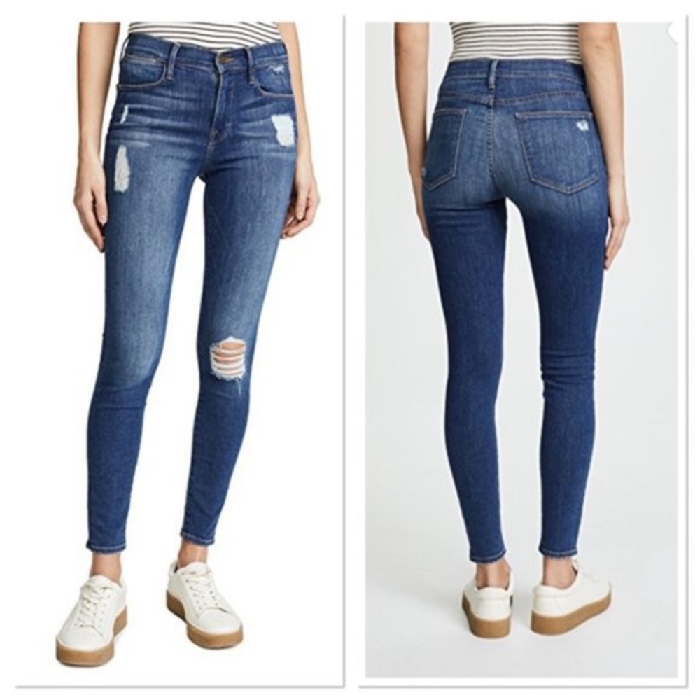 Frame Le High Skinny